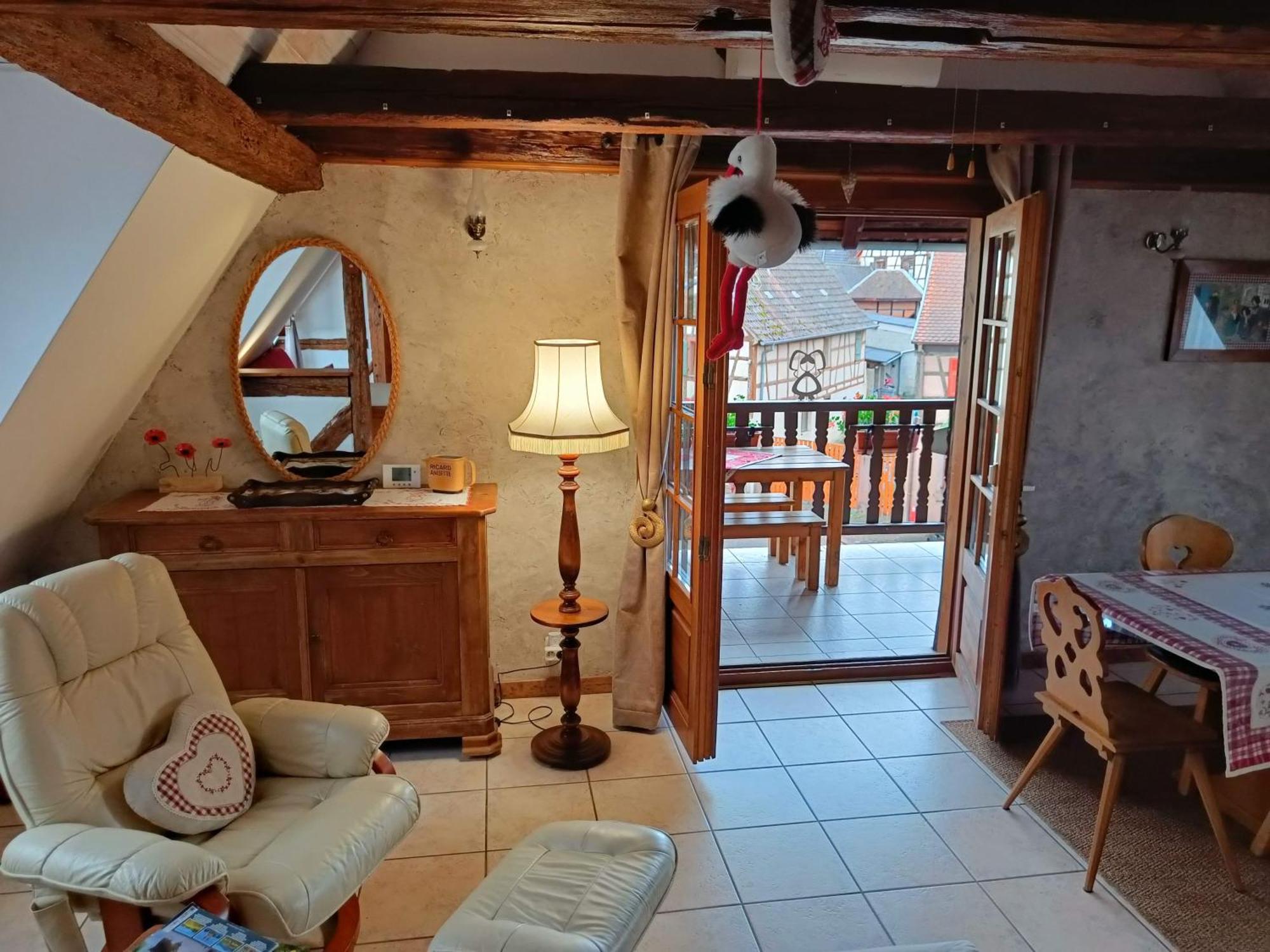 Un Balcon Sur Les Toits Apartment Beblenheim Exterior photo
